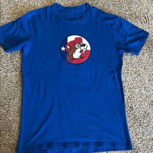 Buc-ee's Blue Short Sleeve Logo Tee